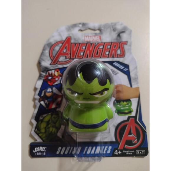 Marvel Avengers Squish Foamies Hulk Figure - Picture 1 of 2